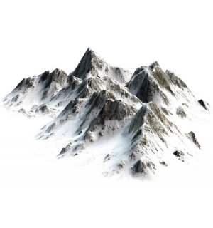 Fotomurale in TNT: Montagne innevate - 184x254 cm